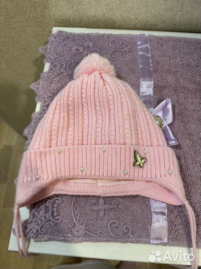 Шапка осенняя для девочки