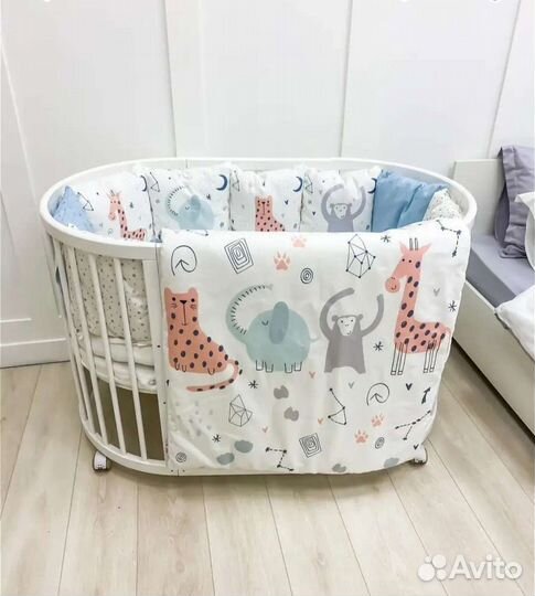 Бортики в кроватку бу