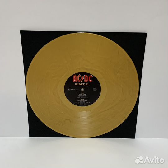 AC/DC - Highway To Hell (LP) gold vinyl