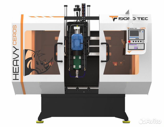 Тяжелый чпу фрезерный станок по стали HeavyCeros