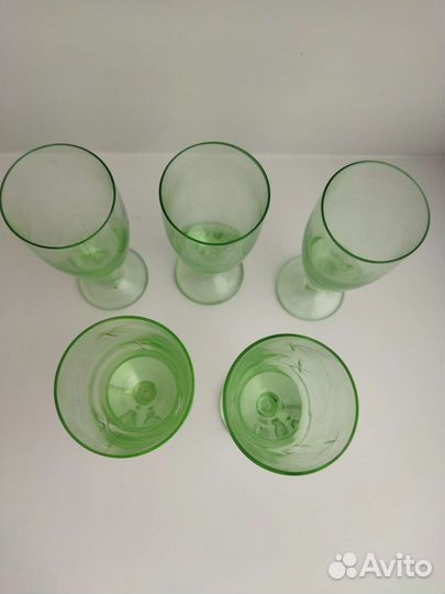 Стопки ссср. Цветное стекло