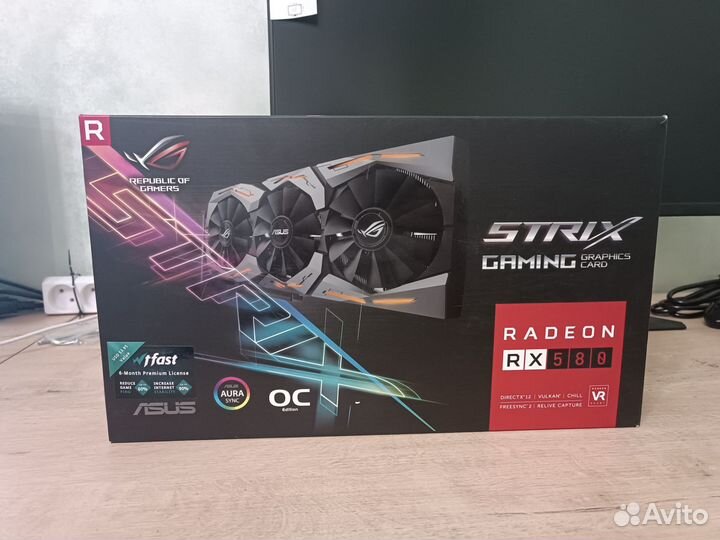 Видеокарта radeon rx 580 8 гб