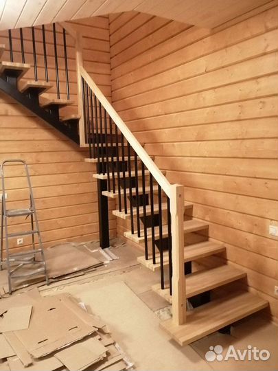 Лестница на второй этаж для дом