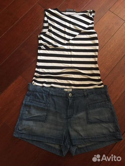 Шорты деним marks & spencer р.50-52 (18)