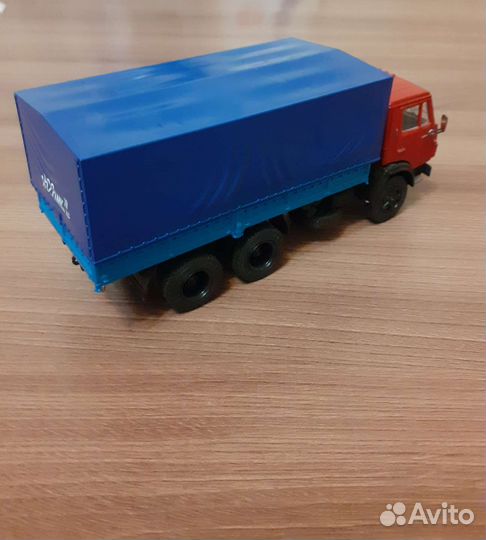 Сборная модель камаз-5320 собранная