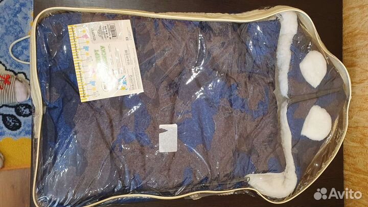 Зимний конверт в коляску