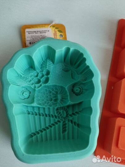 Формы для мыла силикон Алфавит и Кексик