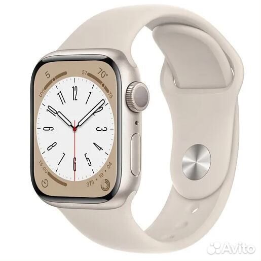 Apple Watch Series 8, 41mm, Starlight