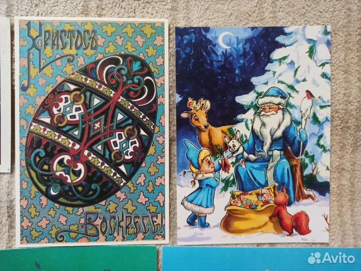 Открытки чистые СССР и позже