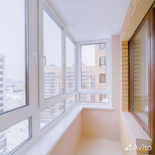 Остекление и отделка балконов