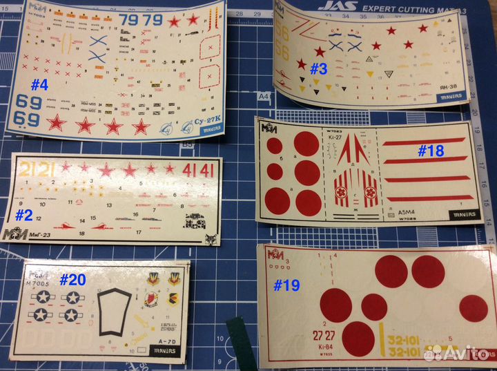 Декали для авиации 1/72 & 1/48