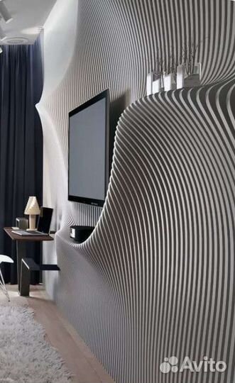 Реечные стеновые панели