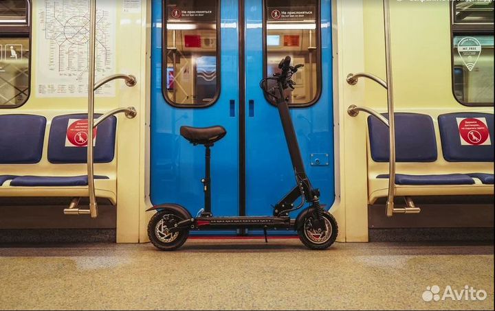 Электросамокат White Siberia Luna 800W RC