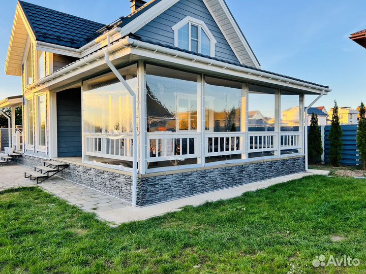 Мягкие окна для террас