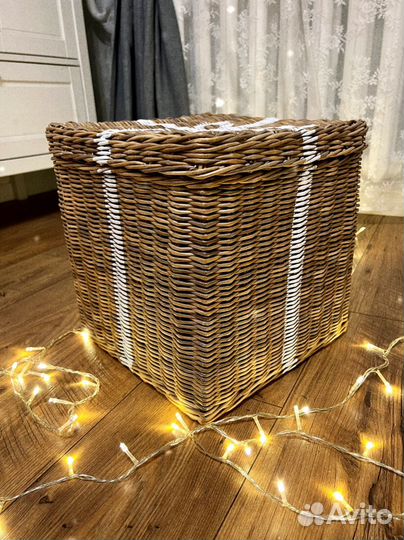 Короб плетёный для хранения