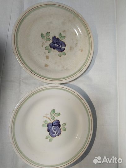 Тарелка зик конаково фарфор 1962-1974 гг