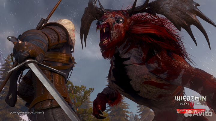 PS5 диск Ведьмак 3 Дикая Охота Полное Издан.,новый