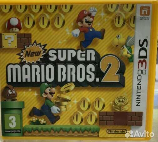Картридж Nintendo 3DS Super Mario bros. 2