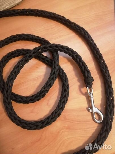 Поводок для собак из паракорда к ошейнику на заказ