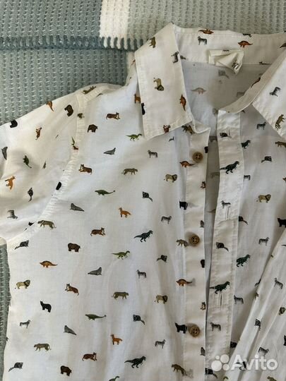 Рубашка для мальчика 134-140