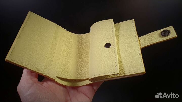 Кошелек женский кожаный ручной работы