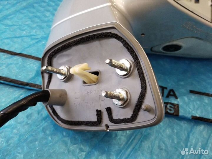 Зеркало Lexus Rx (3) с камерой R серебристое