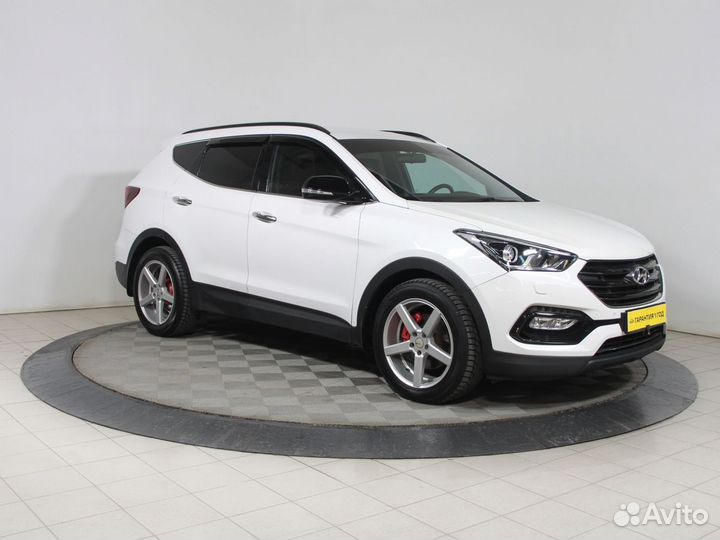 Hyundai Santa Fe 2.2 AT, 2017, 232 000 км