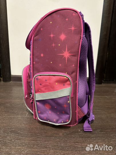 Рюкзак с ортопедической спинкой для девочки