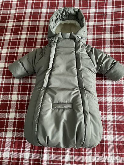 Конверт для новорожденного зима