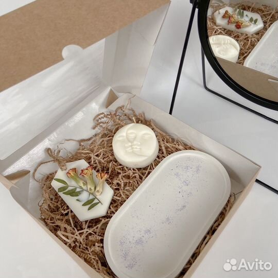 Интерьерная ароматическая свеча