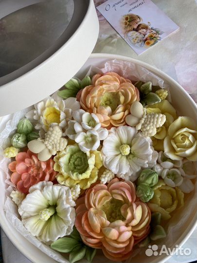 Цветы из зефира, зефир в подарок