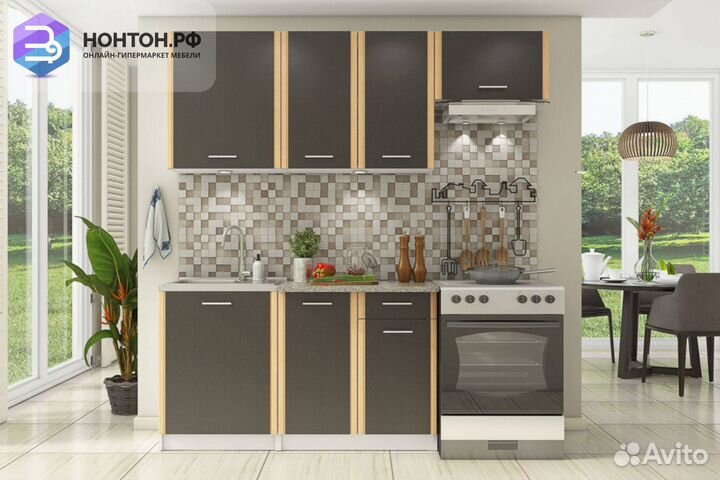 Кухня Бланка белая / венге