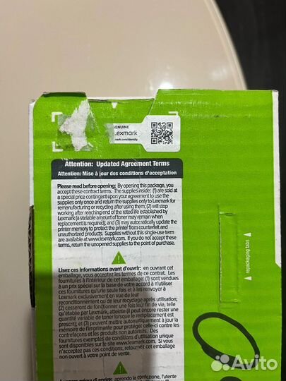 Картридж для лазерного принтера Lexmark