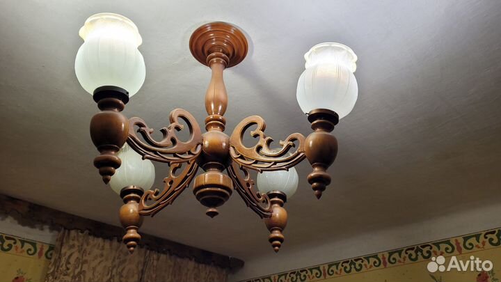 Люстра ручной работы