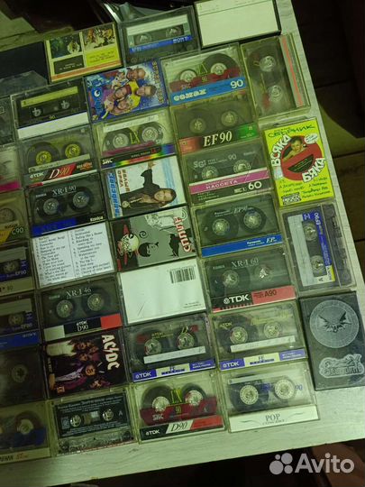 Аудиокассеты sony, tdk, basf, konica, LG, samsung