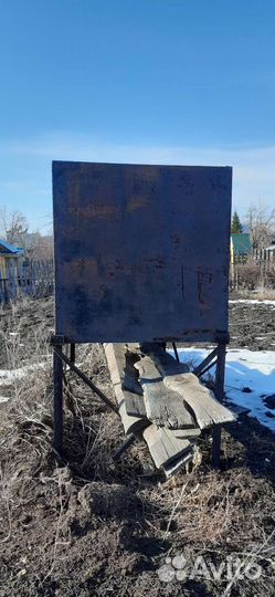 Емкость для воды металлическая