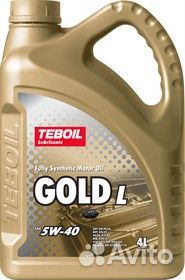 Teboil Gold L 5w40 (4л) Бесплатная замена