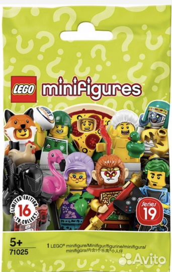 Lego 71025 коллекционные минифигурки