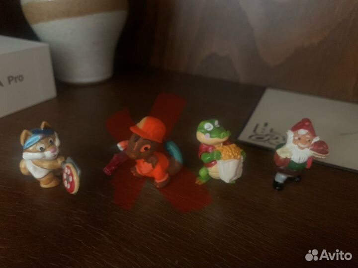 Kinder смурфы, животные (90е годы) пакетом