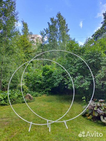 Свадебная арка (кольца) в аренду