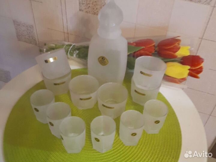 Графин с рюмками СССР