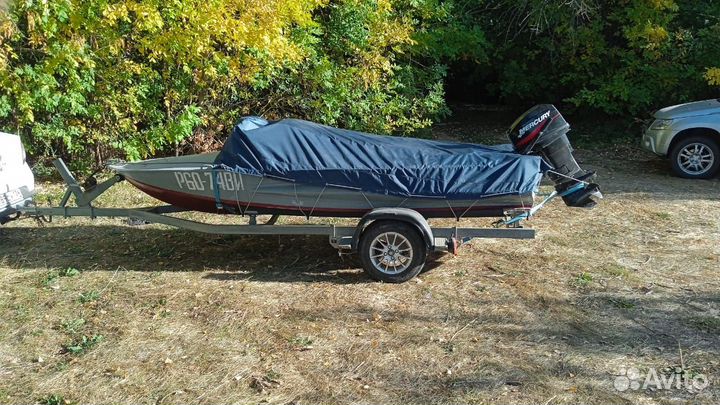 Лодка Обть, мотор,прицеп