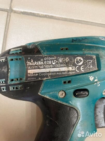 Шуруповерт makita 6821D