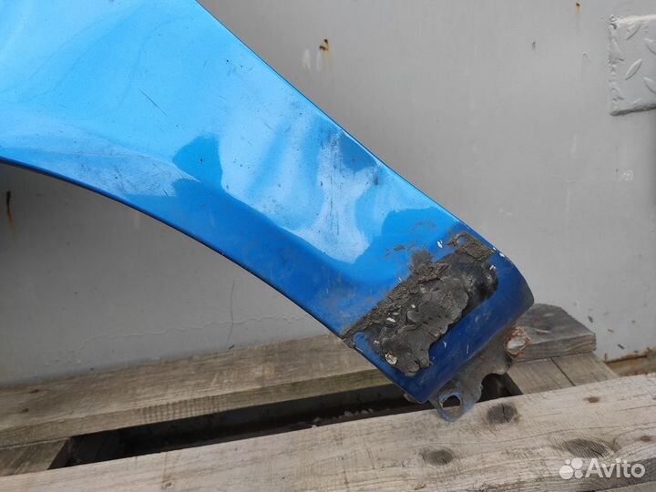 Крыло переднее левое на Opel Corsa D