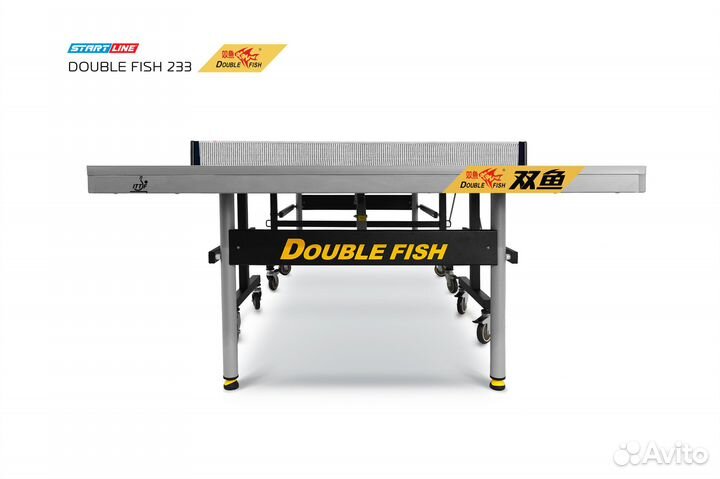 Стол теннисный Double Fish 233 синий
