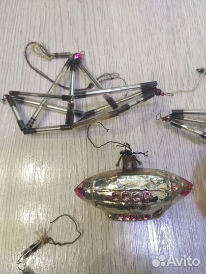 Елочные игрушки СССР Герб Редкие