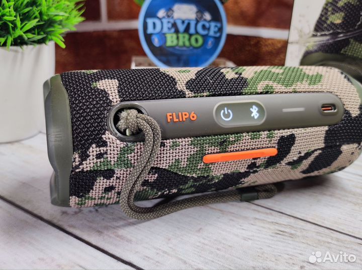 Блютуз колонка JBL Flip 6 GG Camouflage Оригинал