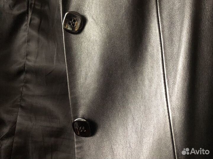 Плащ, куртка кожаная