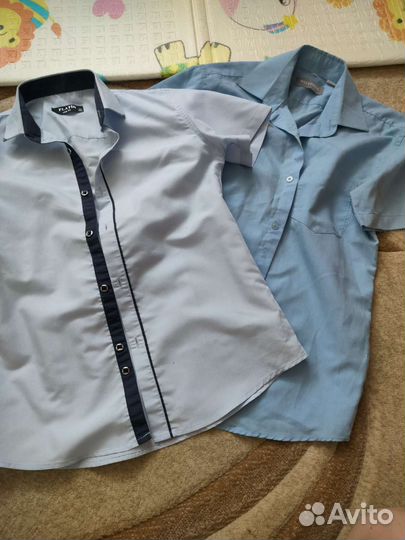 Рубашки 10-11 лет