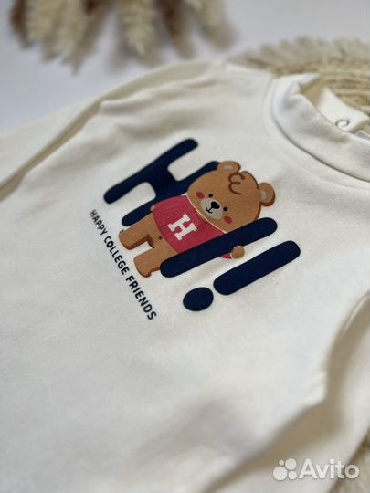 Лонгслив с горлом на мальчика новый 86